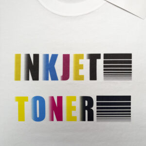 インクジェットプリントとフルカラートナープリントの比較